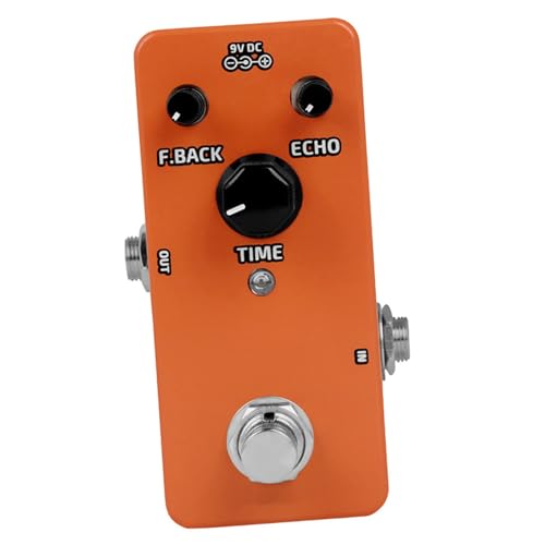 Pédale d'effets de guitare à délai analogique pour éliminer les encombrements sur scène