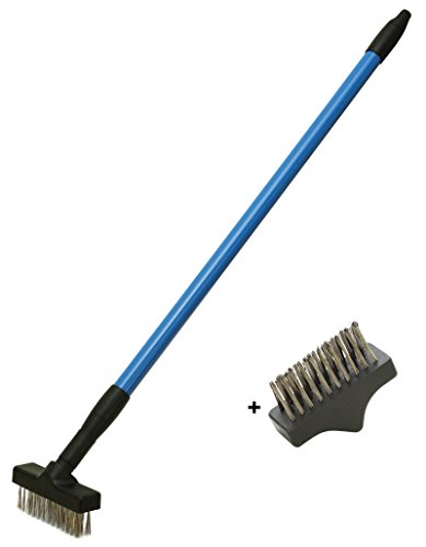 Unkrautbürsten-Set mit Teleskopstiel, 52670