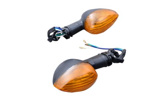 aVDB-moto Paar Vorne Blinker Vordere kompatibel mit YAMAHA FAZER 800 FZ8-S RN25 2011-2016, YZF R6 YZF-R6 RJ09 2005, YZF R6 RJ11 2006-2007, FZ1-S RN16 2006-15, FAZER 600 RJ14 2004-10 (Orange)