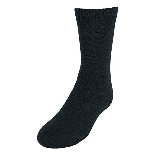 Hanes Boys` EZ-Sort 11-Pack Crew Socks, 421/11, L, Black