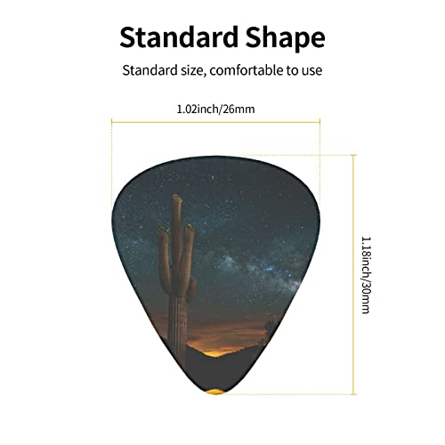 Pack de 12 médiators Milky Way Saguaro Cactus médiators pour guitare électrique guitare acoustique diverses guitares - Les Beatles, Paul McCartney, John Lennon, RIngo Starr, George Harrison Pack de 12 médiators Milky Way Saguaro Cactus médiators pour guitare électrique guitare acoustique diverses guitares – Image 4