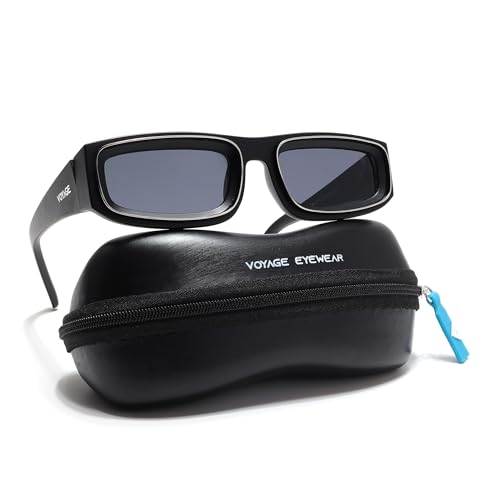 Image of Voyage UV Protected Rectangle Sunglasses for Men & Women