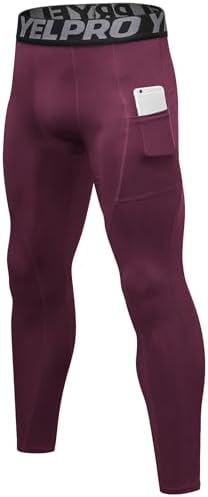SPVISE Compression Pants Men Leggings for Sports Gym Cool Dry Tights