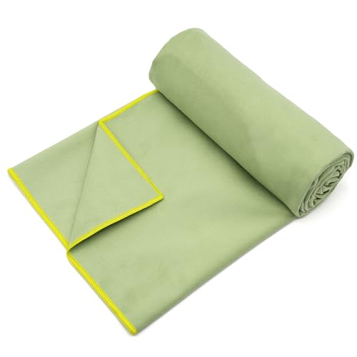image for Eunzel Hot Yoga Towel Non Slip Yoga Mat Towel Non-Slip Sweat Absorbent