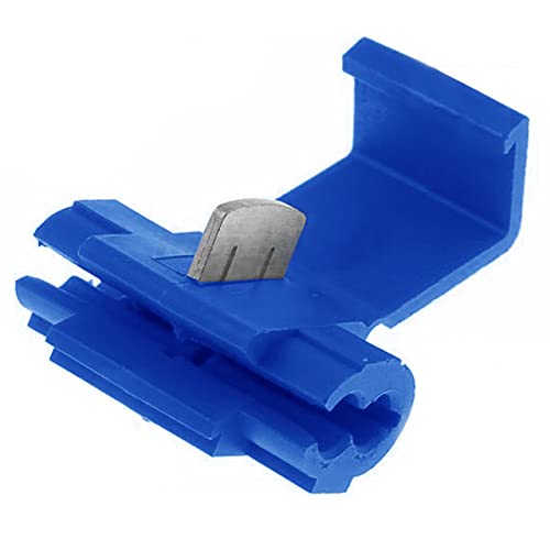 UKCable-Ties25x Blue Wire Connectors Quick Splice Terminals Crimp Electrical