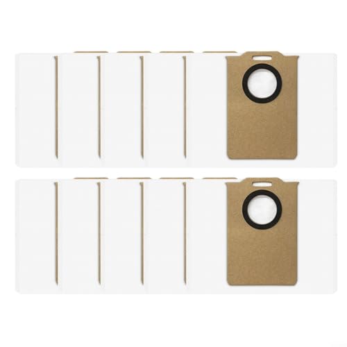 Puupaa Bolsas de polvo para Cecotec para Conga Y80, para Y80 para x-treme, para accesorios de aspiradora Y80 Pearl Robot (paquete de 10)
