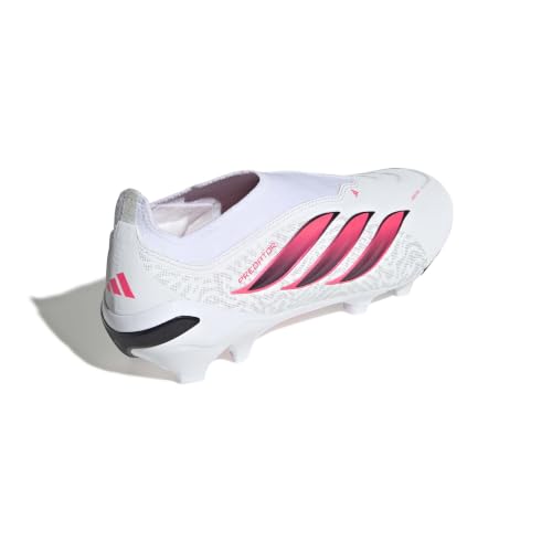Image of adidas League Laceless Firm Ground Soccer Cleats - Red, White