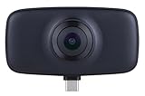 KanDao QooCam Fun 360-degree Sports Camera, Type-C Port ONLY, 360 Panoramic Action Camera Video&Image, 360 Live, Vlog Record, Apps, Steady Video Camera for Sports, Black