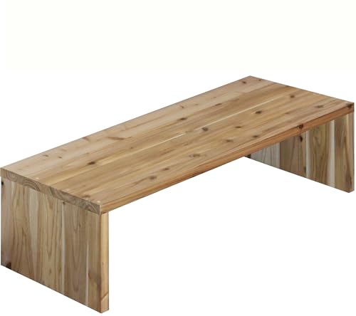 WOODPRO コの字 シェルフ 幅100cm 高さ30cm 奥行40cm 無塗装 国産杉 板厚2.8cm オープンラック ディスプレイ キッチン 棚 押し入れ収納 横幅と高さは1cm単位でオーダー可 受注生産