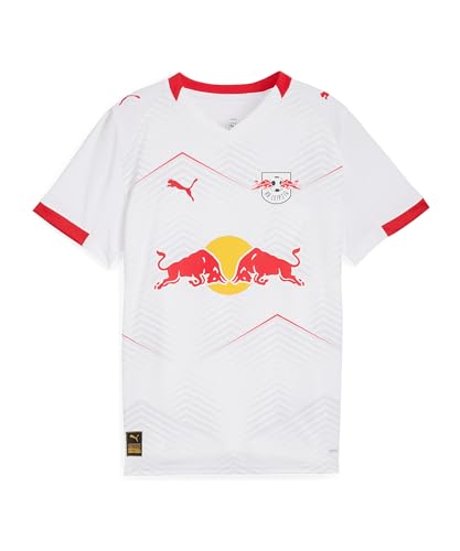 PUMA RB Leipzig Trikot Home 2025/2026 Kids Weiß weissrot 176 Kinder