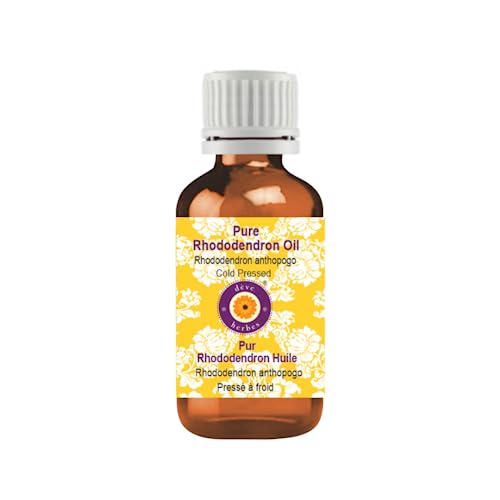 Rhododendron Aceite Puro 10ml natural prensado en frío terapéutico de Deve Herbes
