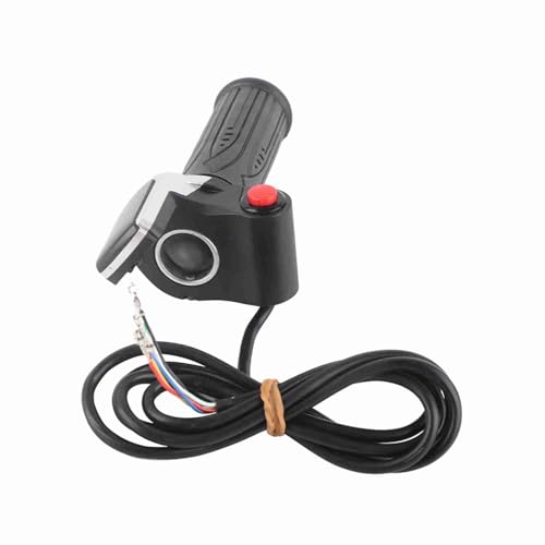 Acelerador de bicicleta eléctrica con pantalla estanca para tus rutas bajo la lluvia 2
