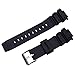 25mm Rubber Watch Band Strap Frosted for CASIO G Shock