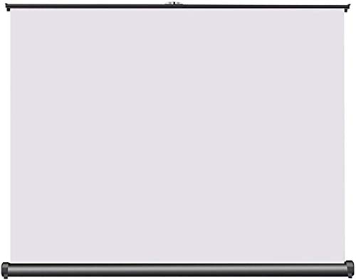 Leinwände Tragbare Handbuch Projektor Bildschirm - Schnell zusammenbauen 20/30/40 / 50in, ausklappbares Roll-Up-Stativ, 4: 3 Mobile