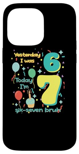 ̂6 傤7 Six Seven Bruh ~[ TVc o[Xf[ Gen Z Alpha X}zP[X iPhone 14 Pro Max p