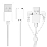2 Pack Universal Magnet Ladekabel,0.8m,weiß,Ladekabel Für Vibrationen