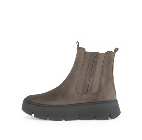 Gabor Damen Klassische Stiefeletten, Frauen Stiefeletten,Boots,Stiefel,Bootee,Booties,halbstiefel,Kurzstiefel,braun,36 EU / 3.5 UK – Ansicht 2