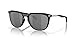 Oakley OO9286A Thurso Low Bridge Fit Sunglasses, Matte Black/Prizm Black Polarized, 54 mm