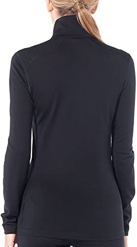 Icebreaker Merino Women's 200 Oasis Long Sleeve Thermal Cold Weather Half Zip Base Layer Top3