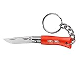 OPINEL O002272 Llavero N°02 Naranja, Orange, 8,3 cm