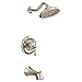 Moen UT35503NL Wynford M-CORE 3-Series 1-Handle Tub and Shower Trim Kit, Valve Required, Polished Nickel
