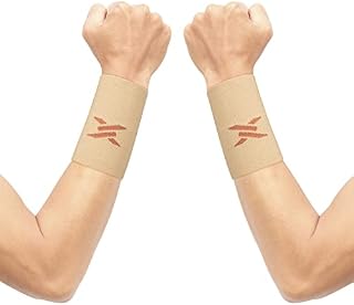 Thx4COPPER Compression Wrist Sleeve-Copper Infused Wrist Support for Men &Women-Improve Circulation and Recovery 1 Pair,Black,XL