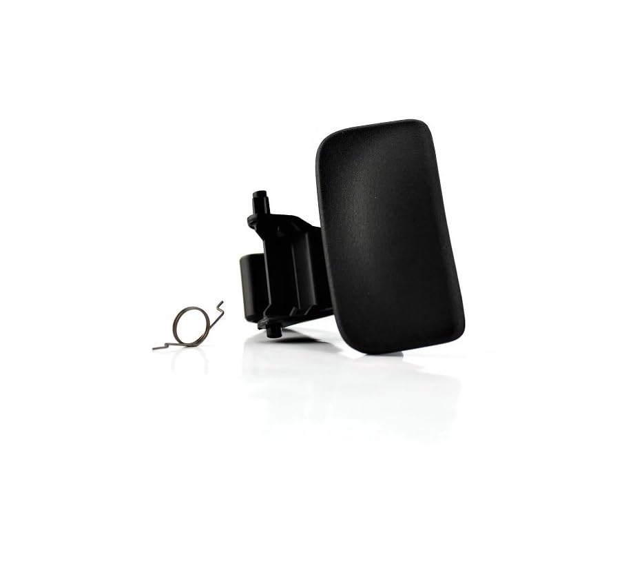 GuusCar Glove Box Lid Handle Button Opener Negro para Renault Megane MK2 Clio MK3 8200078820 8200179946 8200502518 8200179947