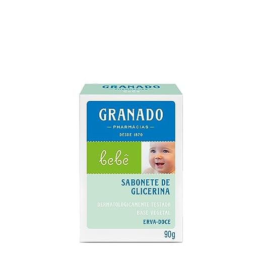 Sabonete Bebê Glicerinado com Erva Doce 90G, Granado