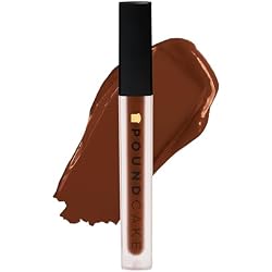 Pound Cake Cake Batter Liquid Lipstick – Long-Lasting, Semi-Matte Liquid Lipstick – Hydrating, High-Pigment Lip Stain with Avocado Oil – Shades for All Skin Tones – 0.13 oz, (Coffee)