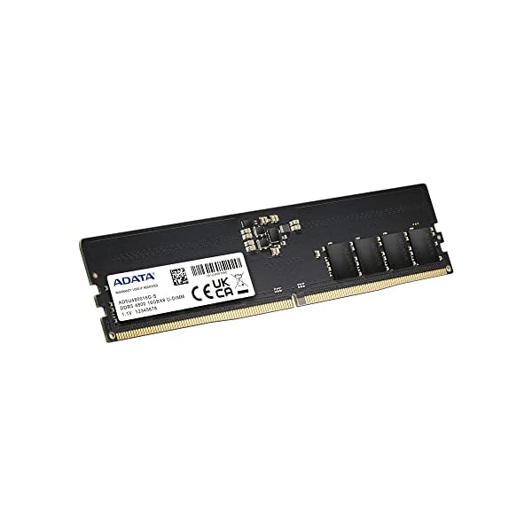 ADATA Premier, 16GB, DDR5, 4800MHz (PC5-38400), CL40, 1.1V, ECC, Memoria DIMM, Negro (AD5U480016G-S) - Image 3