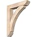 Ekena Millwork BKT0806X36X44THR06SDF Thorton Slat Smooth Bracket w/Offset Brace, Douglas Fir