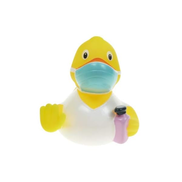 Badeente Carlo Corona Quietscheente Quietscheentchen Gummiente