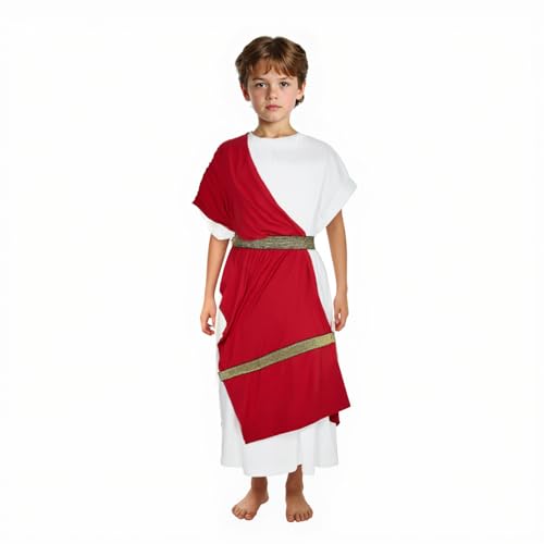 Disfraz de Toga para Niños Estilo Dios Griego Romano miniatura 1