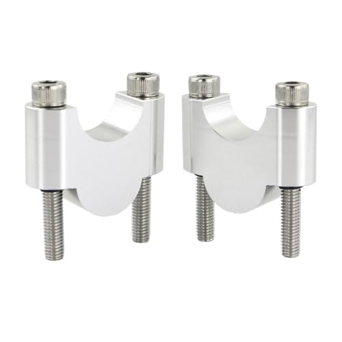 Motorrad Lenker Riser 1 1/8 "28mm Lenker Riser Fat Bar Steigleitungen Für SL750 Für Shiver GT Für Mana 850 Für Dorsoduro 750 1200 900 Für Caponord Für Tuareg 660