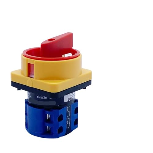 Interrupteur d'isolateur 20A 3 pôles avec cadenassage panneau 64mm LW26GS