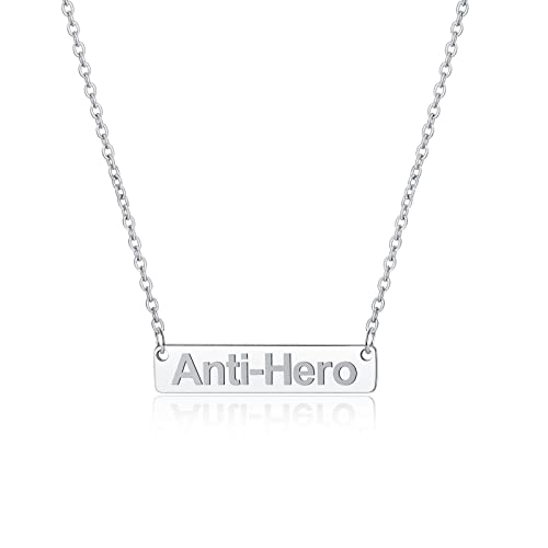 Holy rose Swiftie Anti Hero Necklace Taylor Singer Vote for Me Necklace Inspired for Midnights TS Swift Fans Gift (anti hero)