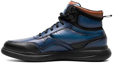 STACY ADAMS Men's Mayson Mid Lace Up Sneaker Fashion Boot, Blue, 10.5 | Image 7