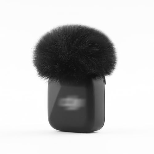 LEFXMOPHY Windscreen for DJI MIC MINI Wireless Microphone 2024 Latest Version Furry Wind Muff Deadcat Cover