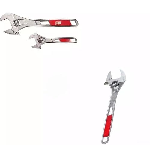 48-22-7400 For Milwaukee 48-22-7400 6" & 10" Adjustable Wrench Set w/ 48-22-7412 12" Wrench