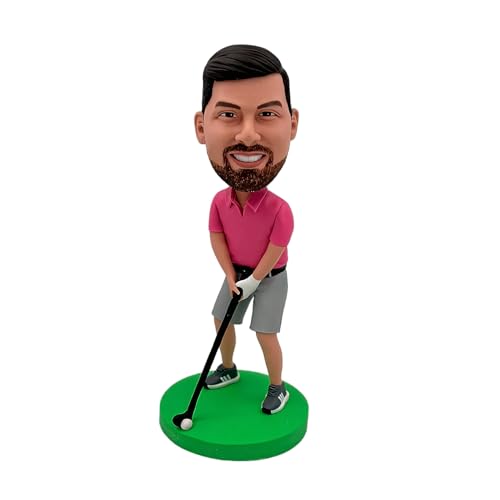 Custom Golf Bobblehead, Personalized Golf Gifts For Him, Unique Golf Gifts For Him, Custom Boss Gifts For Golf lovers, Gifts For Golfers
