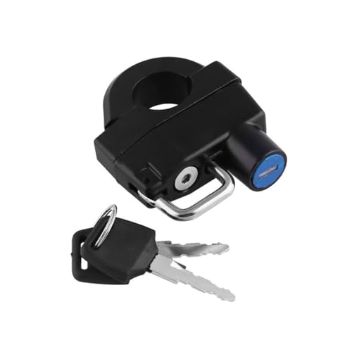SOLUSTRE Handlebar Lock Portable Theft Security Lock for Helmets Easy to Install Wear Resistant and Lightweight Design Durable Protection for Your