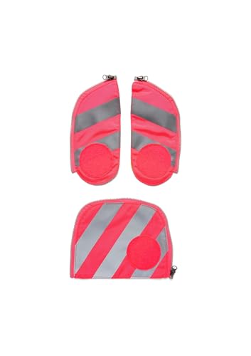 ergobag Pack Sicherheitsset mit Reflektorstreifen Pink - Pink