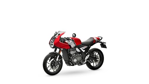 Image of TRIUMPH Thruxton 400 Motorcycle /Bike Lava Red Gloss Booking for Ex-Showroom Price