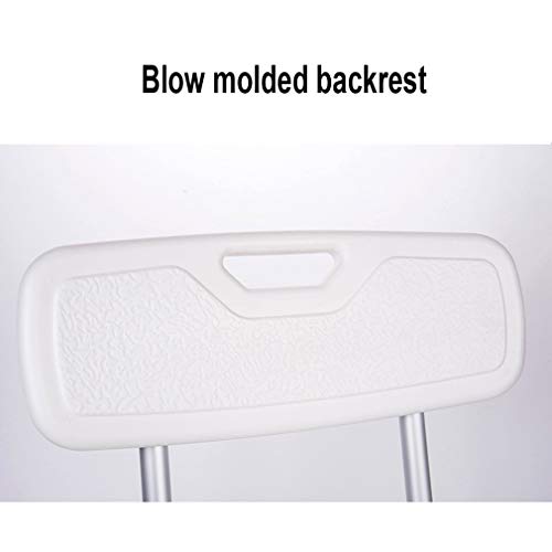Tabouret de douche réglable 38-51cm pour bain et senior