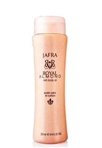 JAFRA ROYAL ALMOND HYDRATING BODY LOTION 250 ML 8.4 FL. OZ. LOCION HIDRATANTE PARA EL CUERPO.