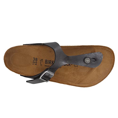 Image of Birkenstock Women's Gizeh Thong Sandal, Licorice, 38 M EU /7-7.5 B(M) US