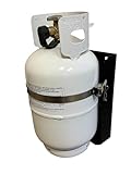 10LB ECO Propane Tank Mounting Bracket for Off-Road RV, Trailer, Campervan, Jeep by Preece Precision for 10LB Steel Propane Tanks