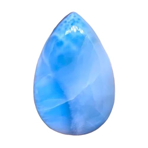 Larimar cabochon de qualité supérieure 35 mm pour haute joaillerie DIY