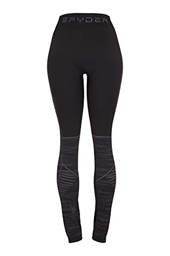 Spyder Women's Standard Momentum Base Layer Pant, Black, X-Small/Small #TOP1