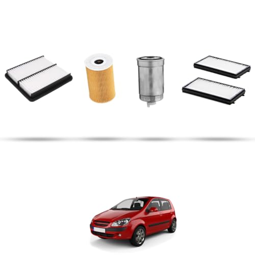 Kit Tagliando compatibile con Hyundai Getz 1.5 CRDi 60kw dal 2003